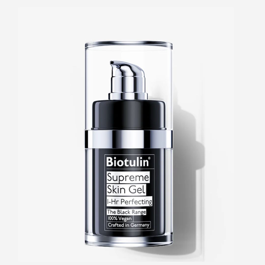 Biotulin-Supreme-Skin-Gel-2024_clear-cut-w-shadow Bottle of Biotulin Supreme Skin Gel